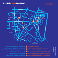 Map of 8. Lublin Jazz Fesival