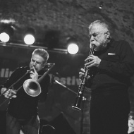 Brötzmann – Swell – Nilssen-Love / 24.04.2016 / Piwnice Centrum Kultury / fot. Wojtek Kornet - zdjęcie 7/14