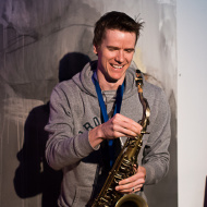 Jazz in the city / Derek Brown "BEATbox SAX" / 20.04.2016 / Jezuicka Kuchnia Klasztorna, phot. Wojtek Kornet - photo 6/8