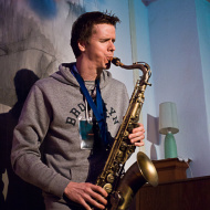 Jazz in the city / Derek Brown "BEATbox SAX" / 20.04.2016 / Jezuicka Kuchnia Klasztorna, phot. Wojtek Kornet - photo 4/8