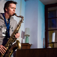 Jazz in the city / Derek Brown "BEATbox SAX" / 20.04.2016 / Jezuicka Kuchnia Klasztorna, phot. Wojtek Kornet - photo 3/8