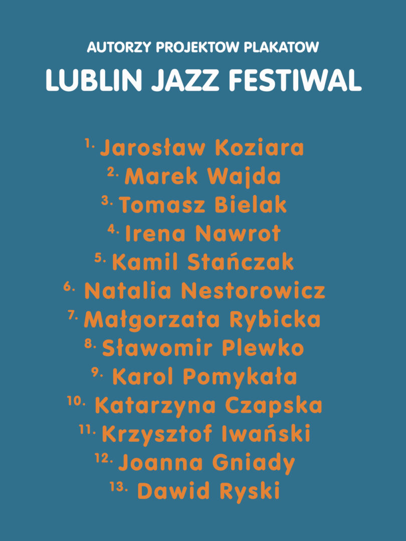 The poster exhibition of Lublin Jazz Festival