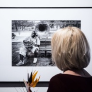 Vernissage of the photography exhibition of Maciej Nowak “Looking at jazz” / Gallery „OKNA” of Municipal Public Library in Lublin - photo 1/8