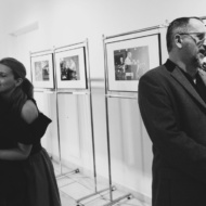 Vernissage of the photography exhibition of Maciej Nowak “Looking at jazz” / Gallery „OKNA” of Municipal Public Library in Lublin - photo 2/8