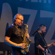 Aleksandra Kutrzepa Quartet feat. Mikołaj Trzaska (PL) | 12. Lublin Jazz Festiwal | 13.07.2021 | fot. Wojtek Kornet - zdjęcie 4/19