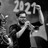 Emil Miszk & The Sonic Syndicate (PL) | 12. Lublin Jazz Festiwal | 17.07.2021 | fot. Piotr Jaruga - zdjęcie 2/10