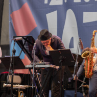 Tomasz Dąbrowski & Istnienia Poszczególne (PL/DK) | 12. Lublin Jazz Festiwal | 18.07.2021 | fot. Wojtek Kornet - zdjęcie 7/8